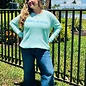 Always on Island Sweater - Mint