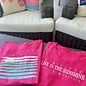 Live In The Sunshine Ladies V-Neck Pink