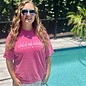 Live In The Sunshine Unisex Short Sleeve Coral