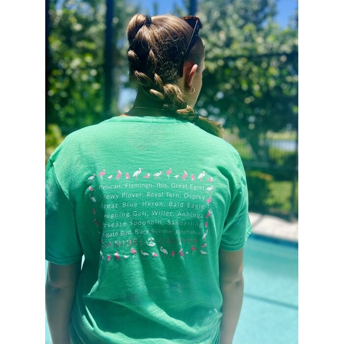 Let's Flocking Go Unisex Short Sleeve - Green