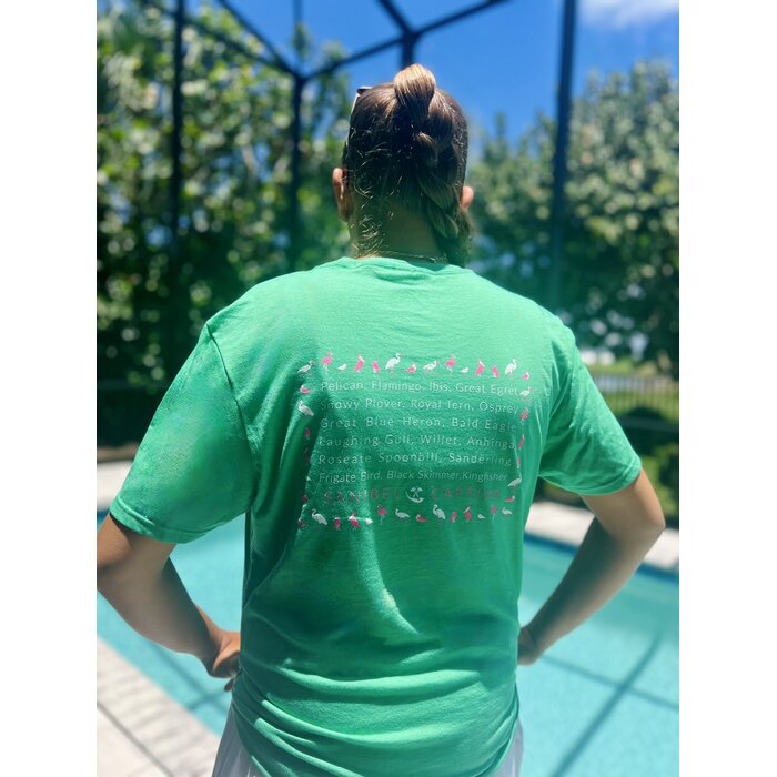 Let's Flocking Go Unisex Short Sleeve - Green
