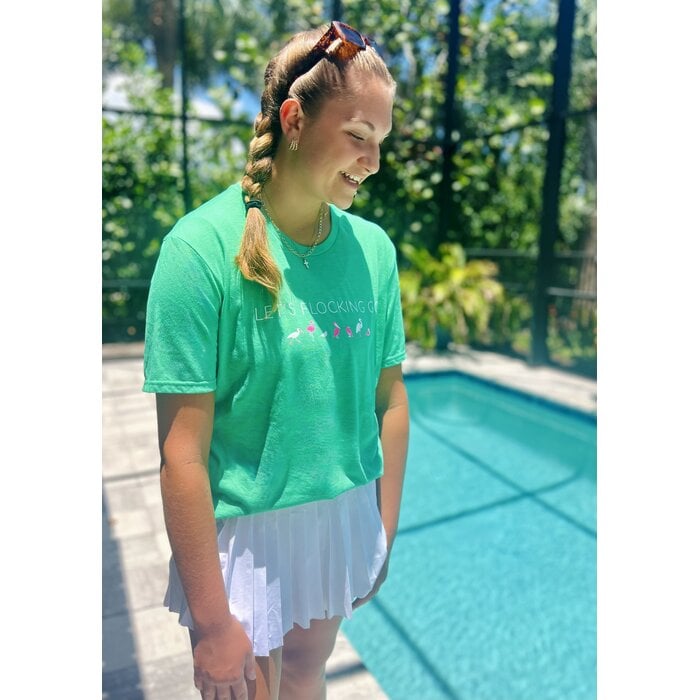 Let's Flocking Go Unisex Short Sleeve - Green