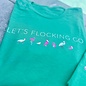 Let's Flocking Go Unisex Short Sleeve - Green