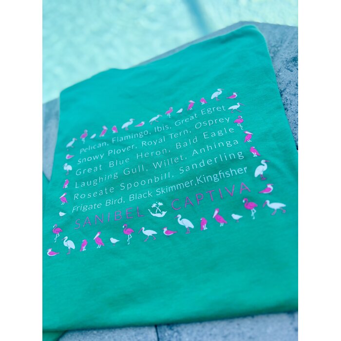 Let's Flocking Go Unisex Short Sleeve - Green