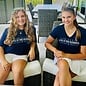 Live In The Sunshine Ladies V-Neck - Navy
