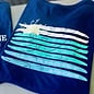 Live In The Sunshine Ladies V-Neck - Navy