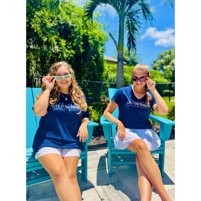 Live In The Sunshine Unisex - Navy