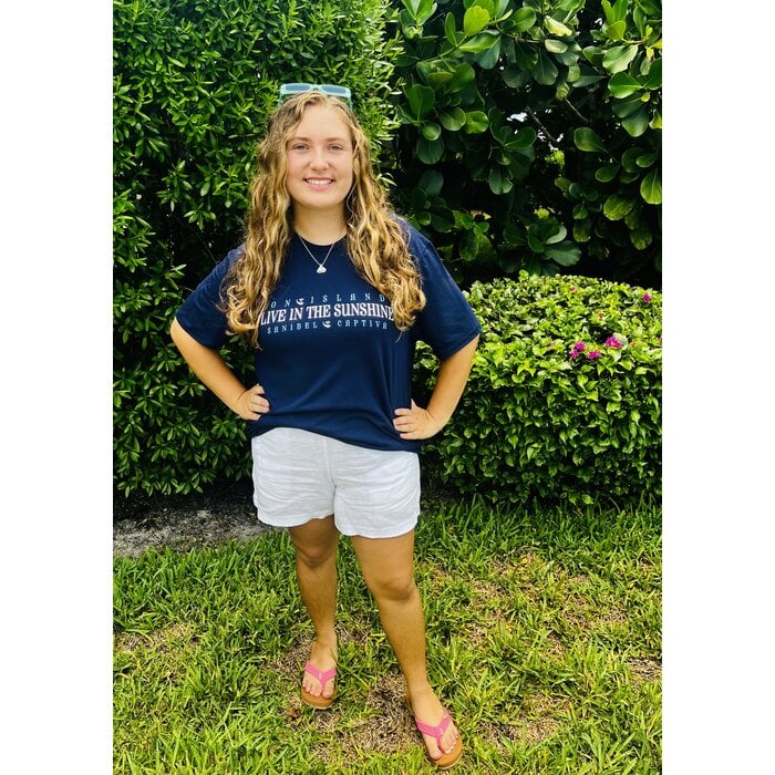 Live In The Sunshine Unisex - Navy