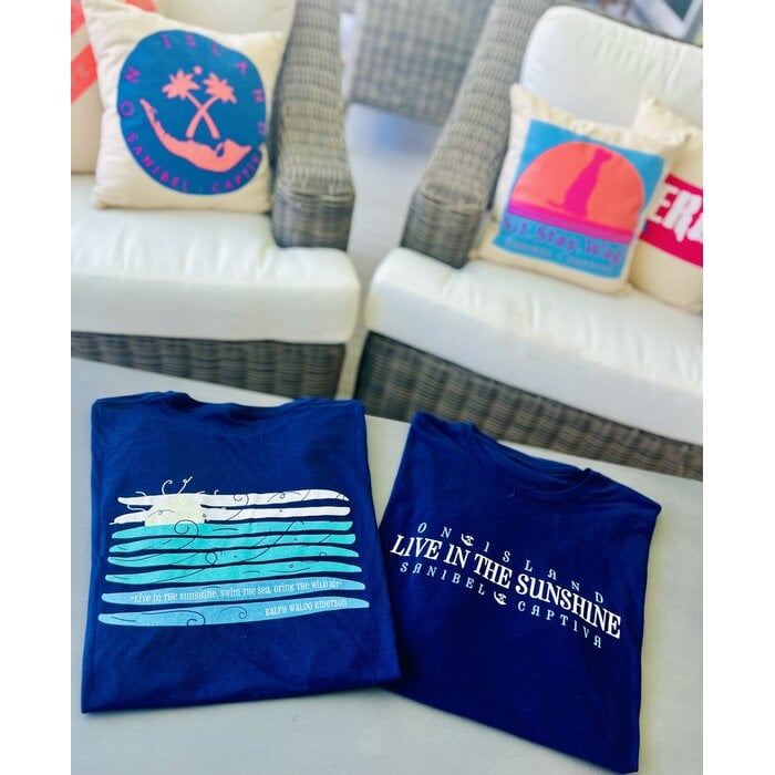 Live In The Sunshine Unisex - Navy