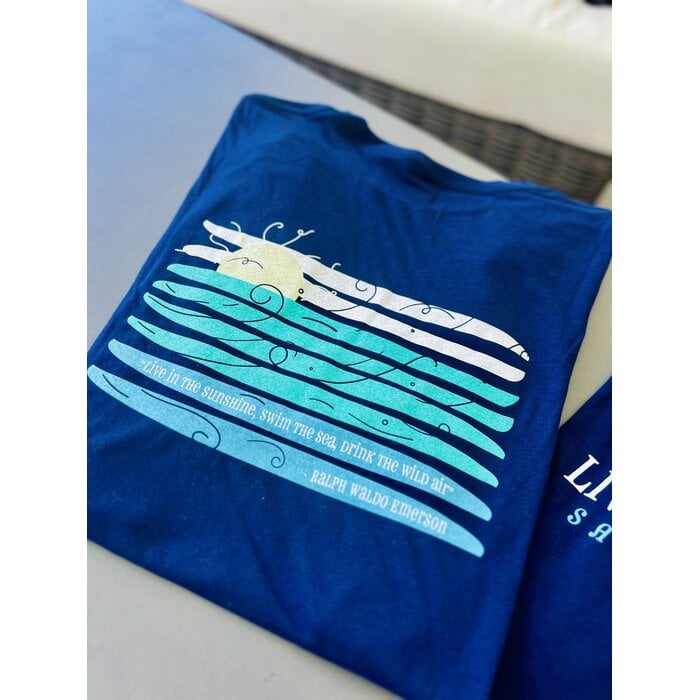 Live In The Sunshine Unisex - Navy