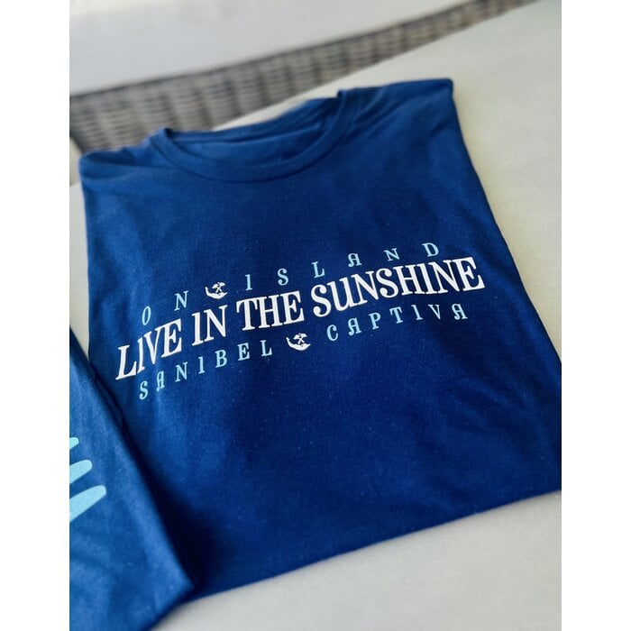 Live In The Sunshine Unisex - Navy