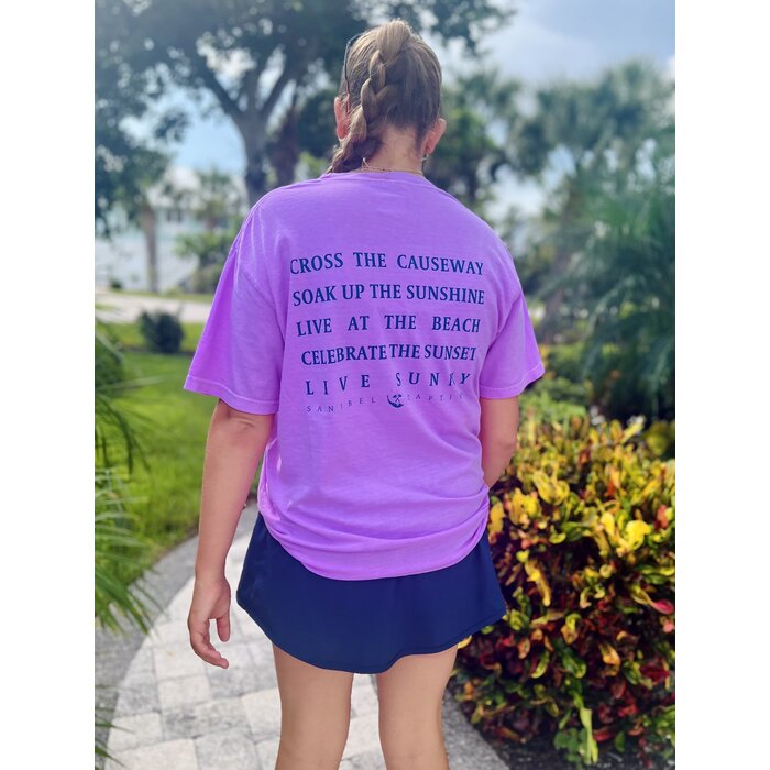 The List - Unisex Short Sleeve - Purple