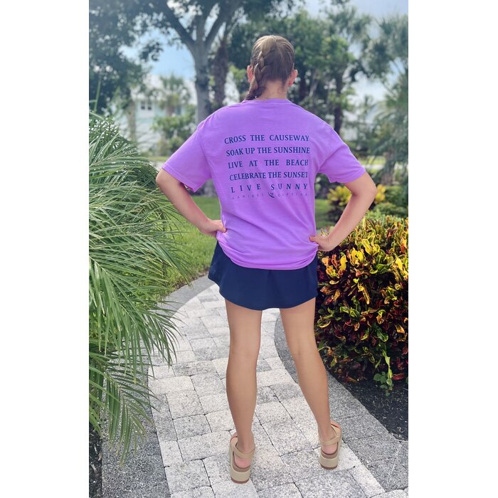 The List - Unisex Short Sleeve - Purple