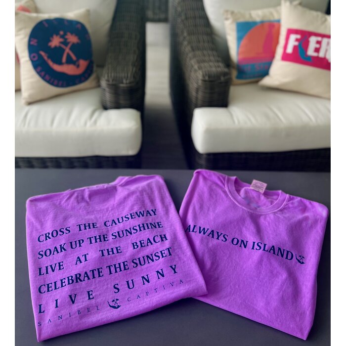 The List - Unisex Short Sleeve - Purple