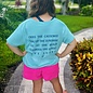 The List - Ladies Short Sleeve V-neck- Mint