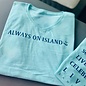 The List - Ladies Short Sleeve V-neck- Mint