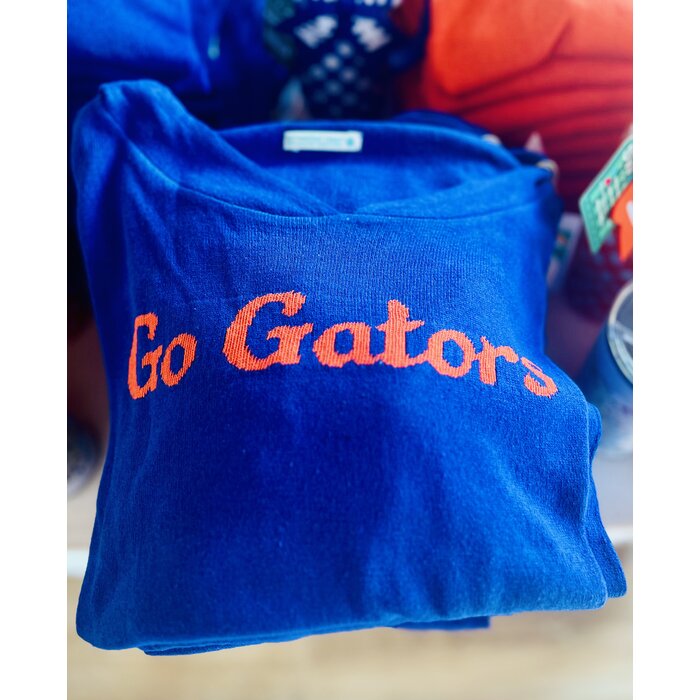 Go Gators Sweater- Ladies Blue