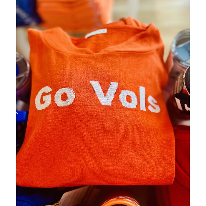 Go Vols Sweater - Ladies Orange