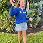 Go Blue Sweater - Ladies Blue