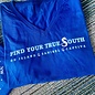 Find Your True South - Ladies V-neck Navy