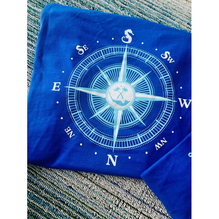 Find Your True South - Ladies V-neck Navy