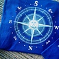 Find Your True South - Ladies V-neck Navy
