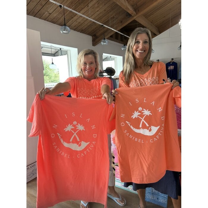 BOO! Ladies Short Sleeve V Neck