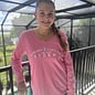 "I Am The Storm" Ladies V-Neck Long Sleeve
