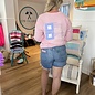 "I Am the Storm" Sweatshirt-Cotton Candy Pink