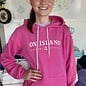 On Island Pullover Hoodie- Pink