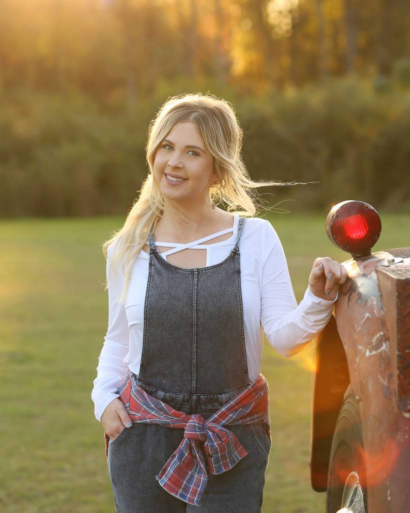 knit denim overalls