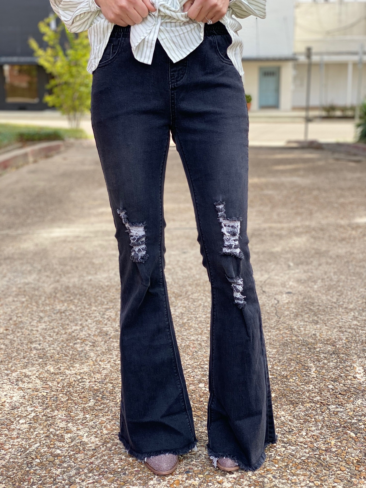 turquoise haven bell bottoms