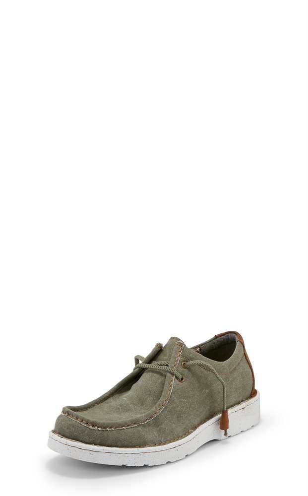 justin canvas wallabee