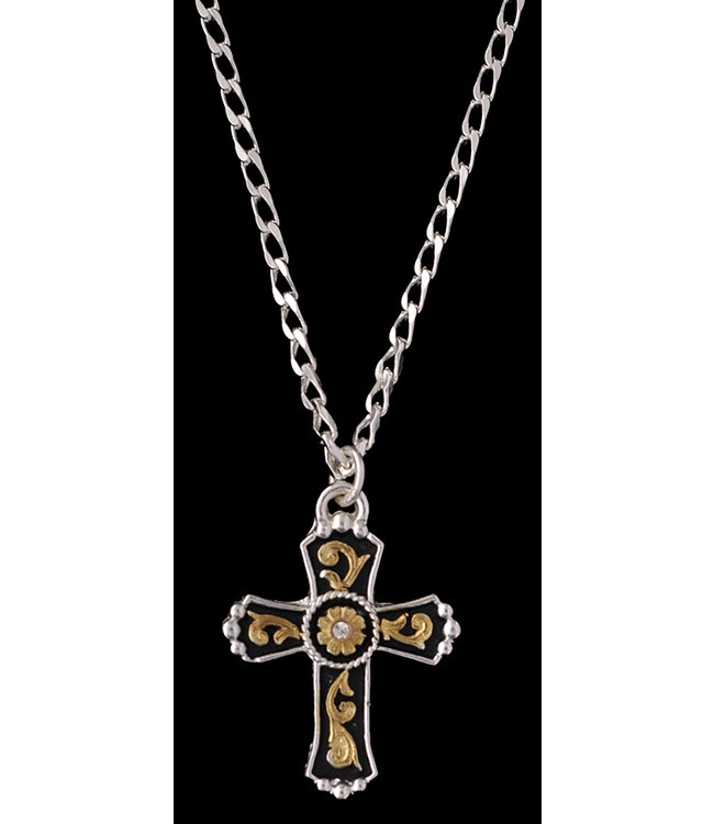 Men's Two Tone Necklace