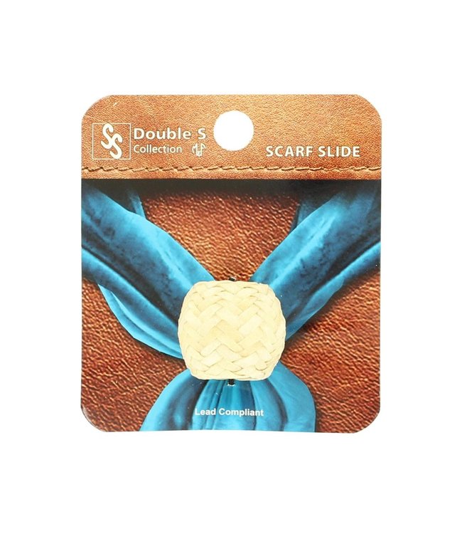 Natural Rawhide Scarf Slide