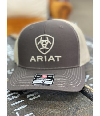 M&F Western Ariat Brown Shield Cap
