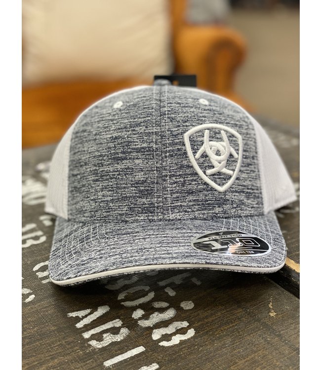 Ariat Heather White Shield Cap