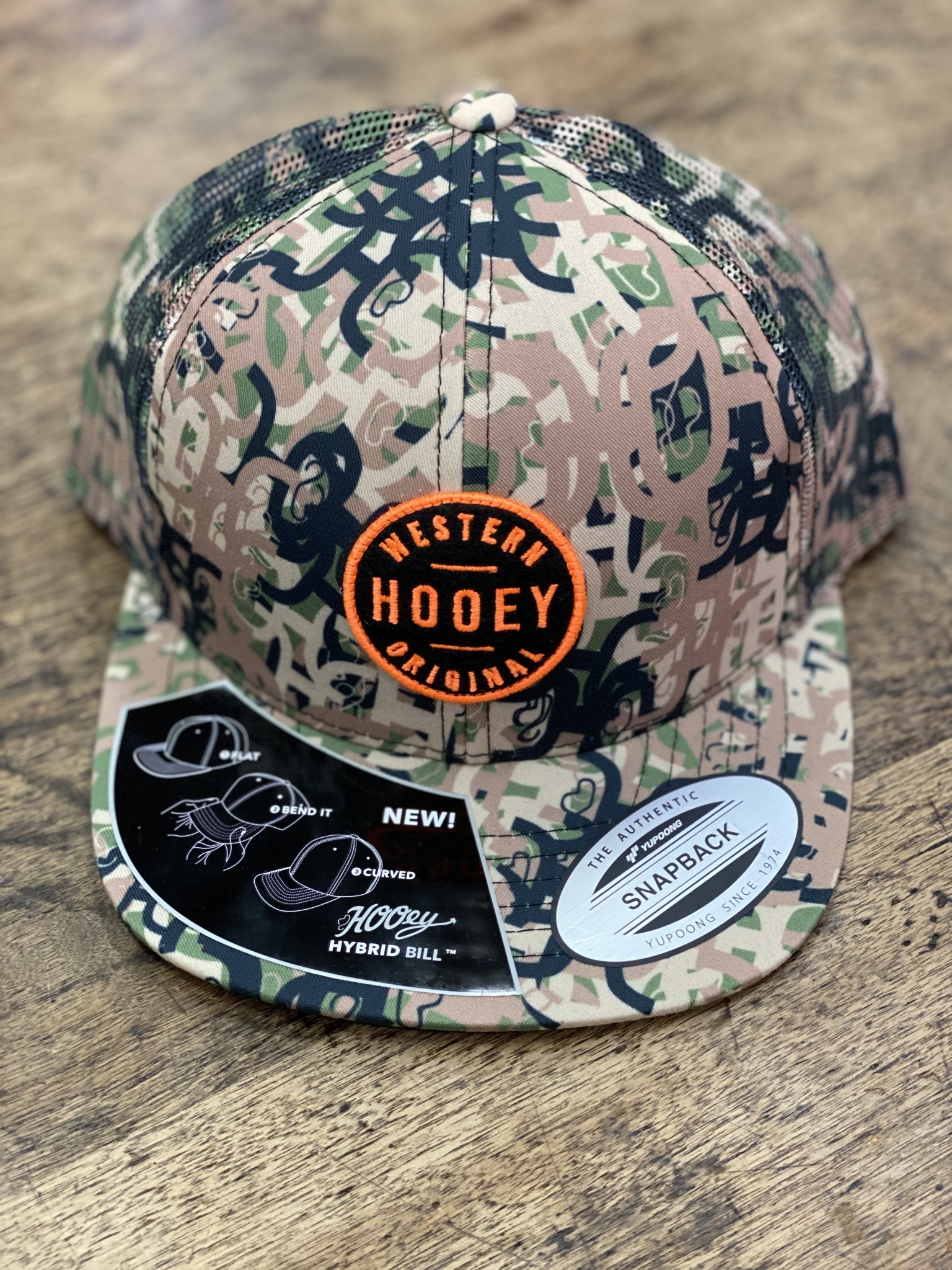orange hooey hats