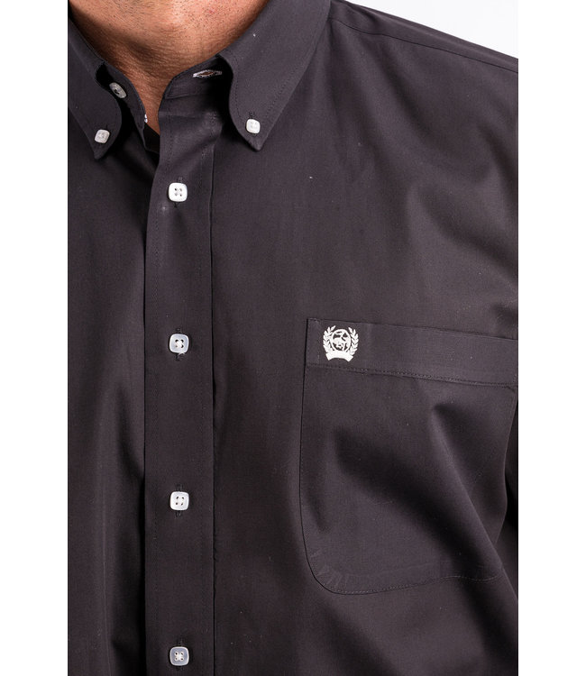 Cinch Pinpoint Black Shirt MT10320083