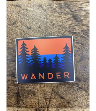 stickers NW Wander Trees Decal