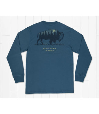 Southern Marsh Long Sleeve Starry Silhouette Buffalo LRYBAGY