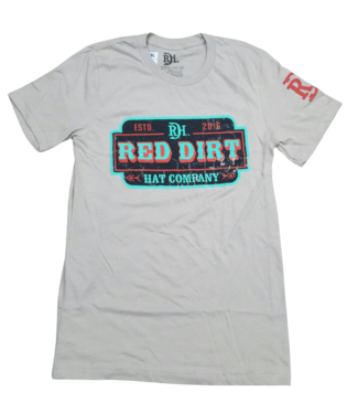 Red Dirt Hat Co RDHCT62 Turuoise Saloon Tee