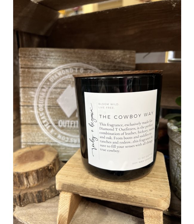 The Cowboy Way Candle