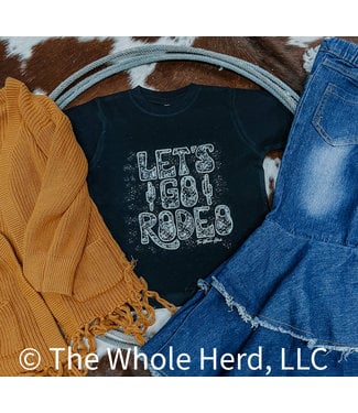 whole herd Lets Go Rodeo Tee