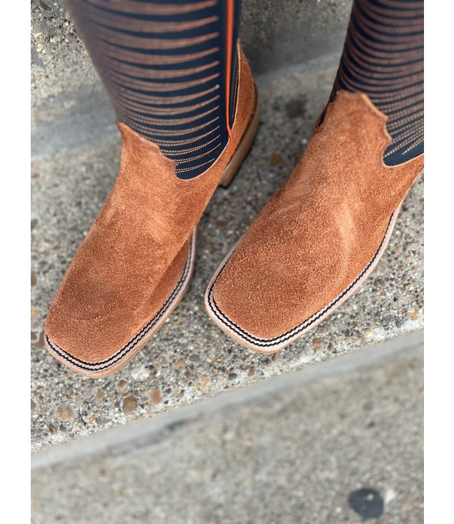 Cork Moto Roughout Boot