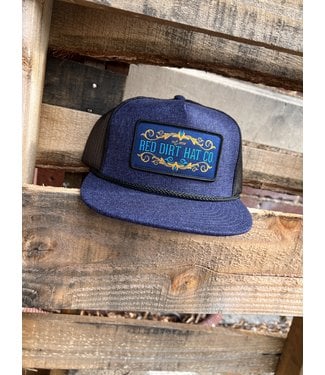 Red Dirt Hat Co RDHC29  Heather Navy/Black
