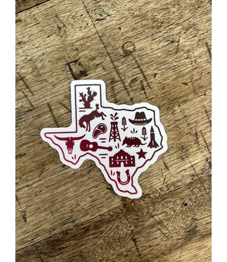 stickers NW Texas Things Decal