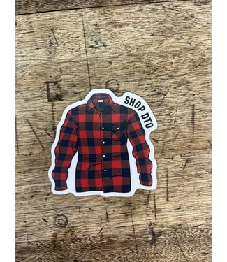 stickers NW SHOP DTO Flannel Decal