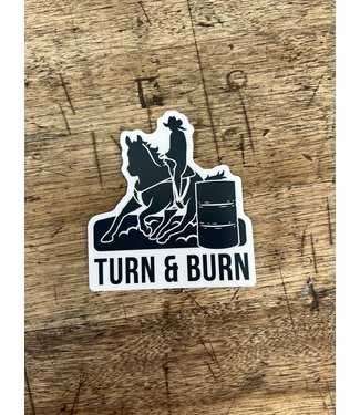 stickers NW Turn & Burn Decal