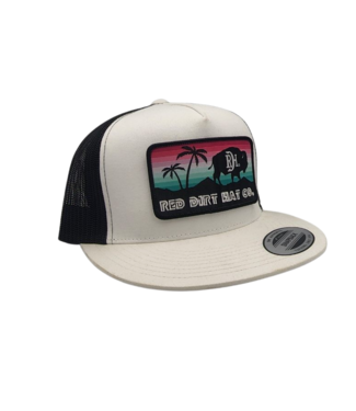 Red Dirt Hat Co RDHC324 Miami Vice White/Black